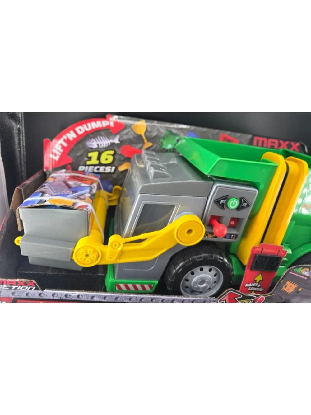 Maxx Action packaging has